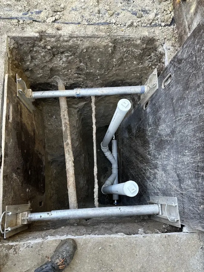 Experienced plumber completing Gas Line Repair work in Vandalia